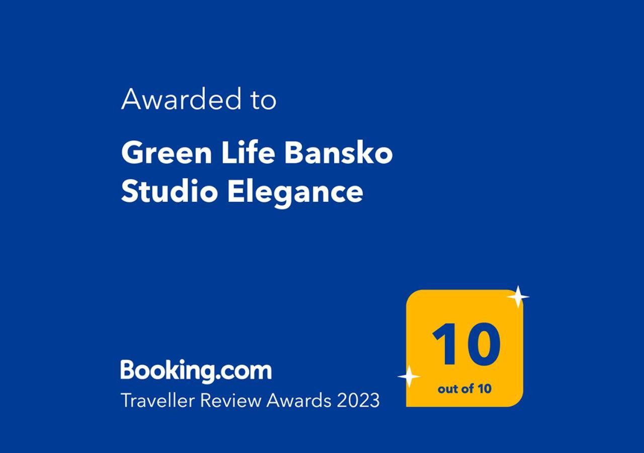 Green Life Bansko Studio Elegance Exteriör bild
